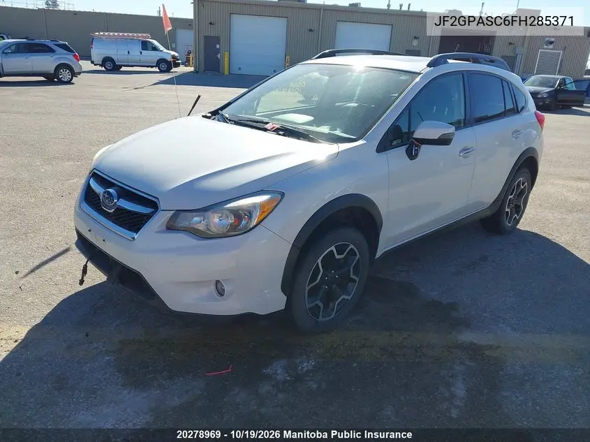 2015 SUBARU XV VIN JF2GPASC6FH285371 — фото 2