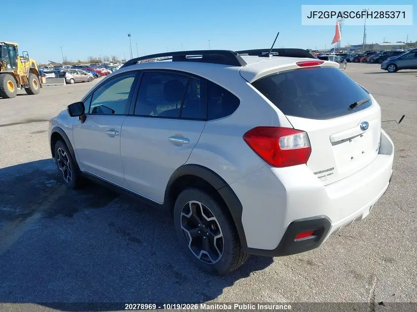 2015 SUBARU XV VIN JF2GPASC6FH285371 — фото 3