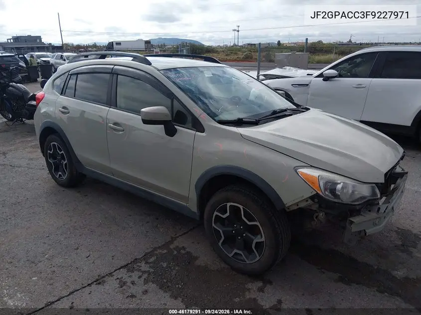2015 SUBARU XV VIN JF2GPACC3F9227971 — фото 2