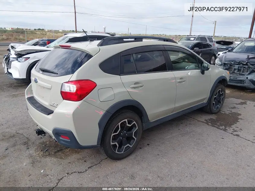 2015 SUBARU XV VIN JF2GPACC3F9227971 — фото 5