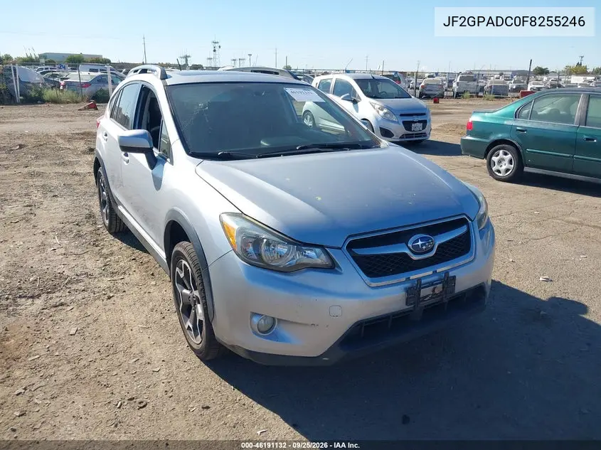 SUBARU XV 2015, VIN JF2GPADC0F8255246