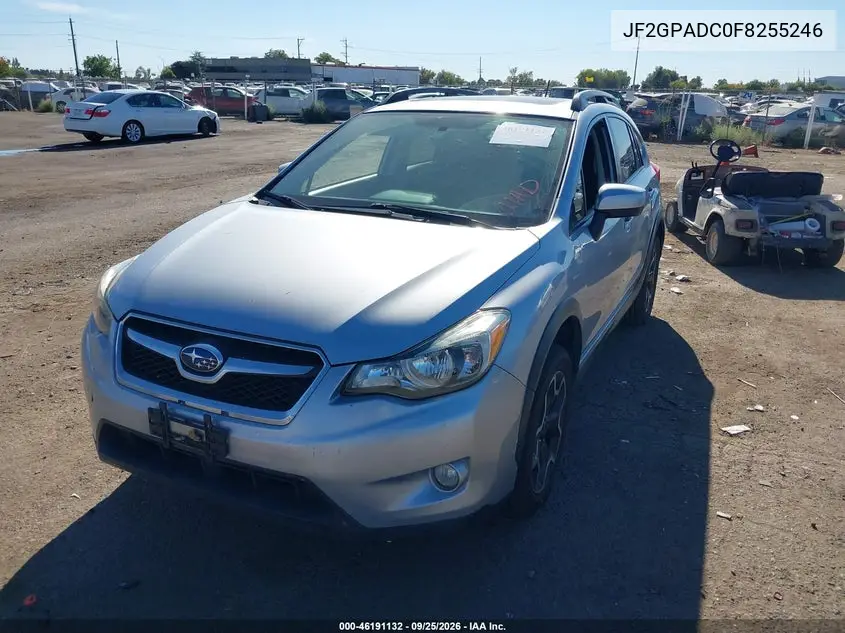 2015 SUBARU XV VIN JF2GPADC0F8255246 — фото 2