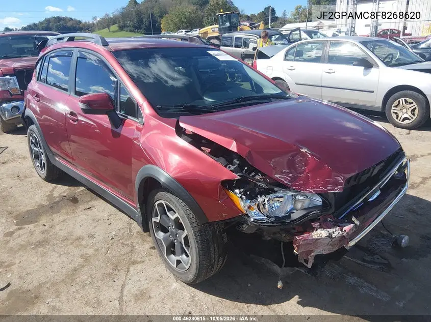 SUBARU XV 2015, VIN JF2GPAMC8F8268620