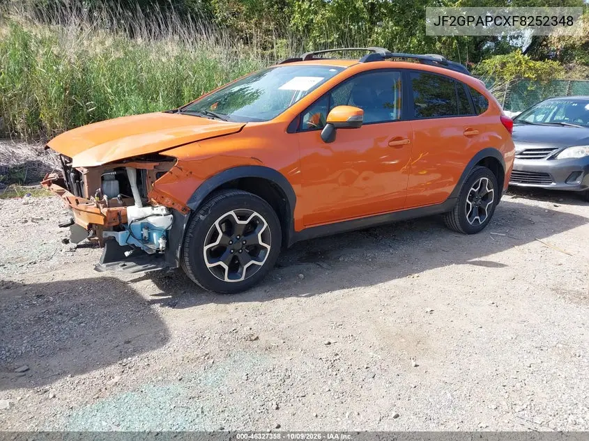2015 SUBARU XV VIN JF2GPAPCXF8252348 — фото 2