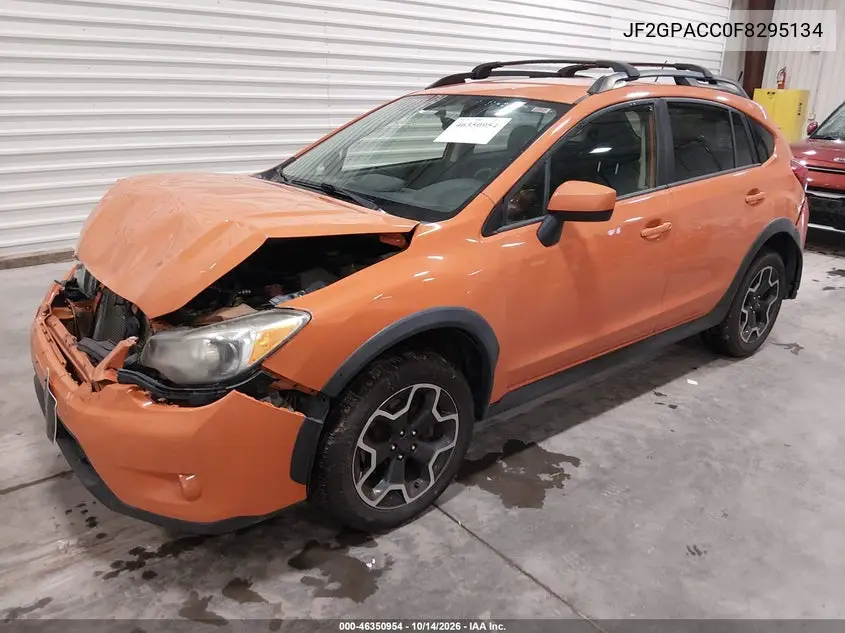 2015 SUBARU XV VIN JF2GPACC0F8295134 — фото 2