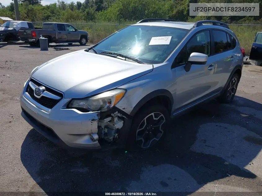 2015 SUBARU XV VIN JF2GPADC1F8234597 — фото 2
