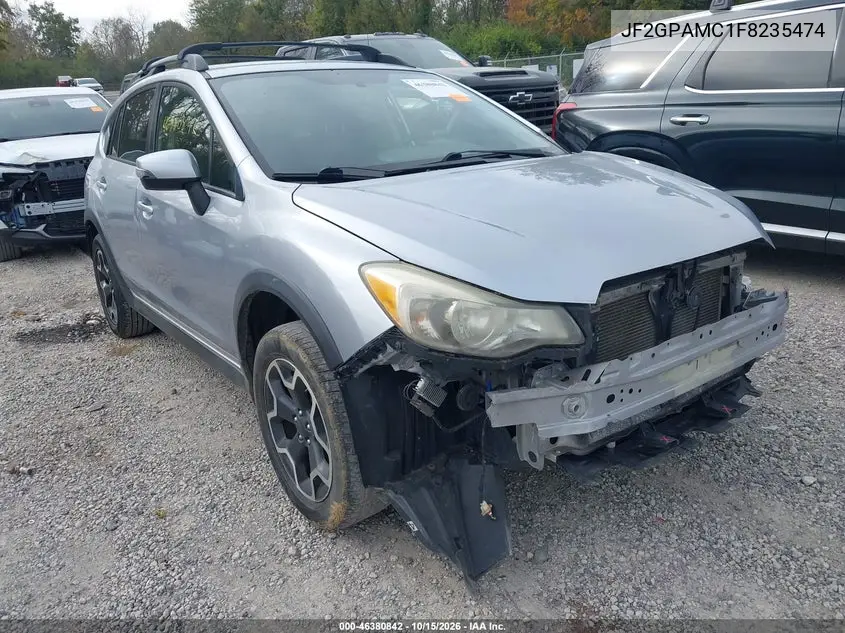 SUBARU XV 2015, VIN JF2GPAMC1F8235474