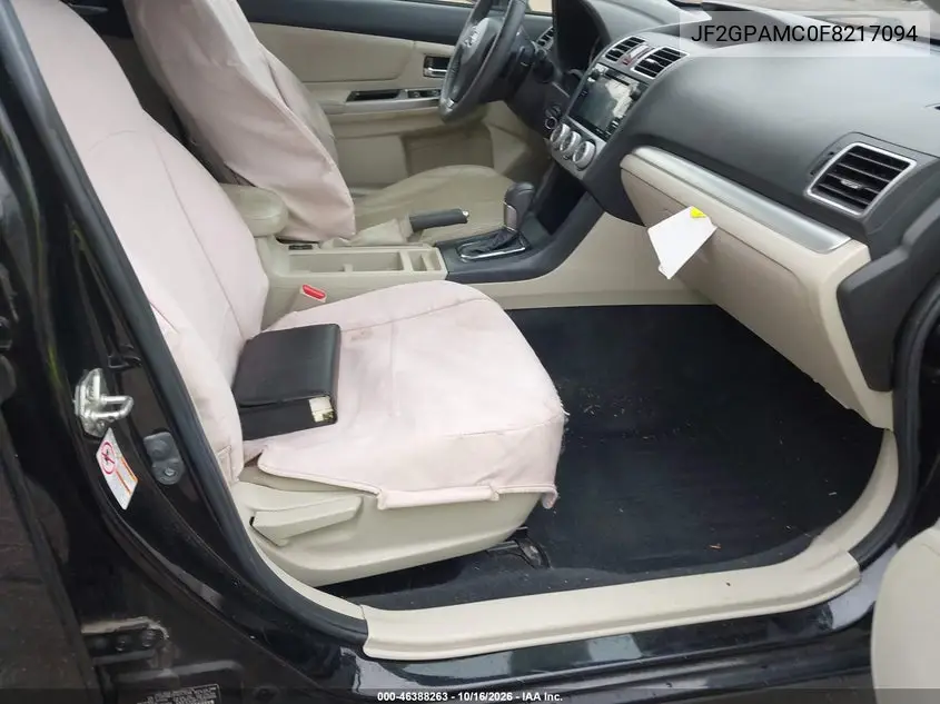 2015 SUBARU XV VIN JF2GPAMC0F8217094 — фото 5