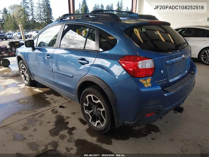2016 SUBARU XV VIN JF2GPADC1G8252518 — фото 3