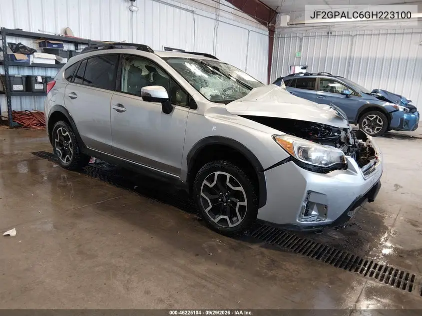SUBARU XV 2016, VIN JF2GPALC6GH223100