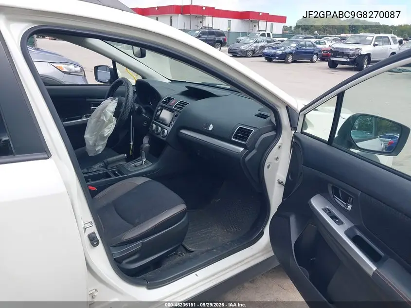 2016 SUBARU XV VIN JF2GPABC9G8270087 — фото 5