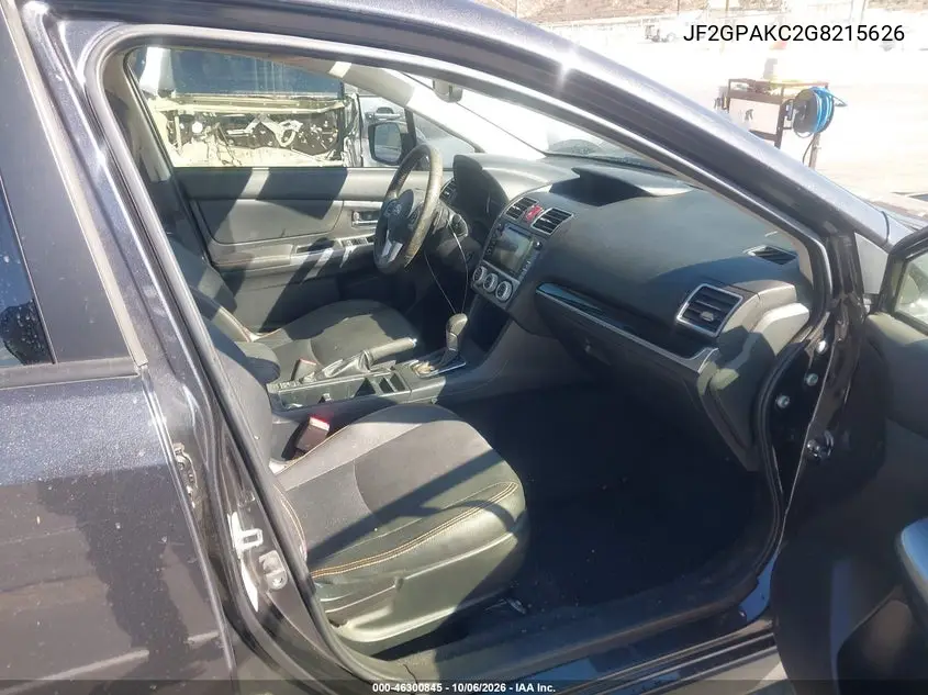2016 SUBARU XV VIN JF2GPAKC2G8215626 — фото 5