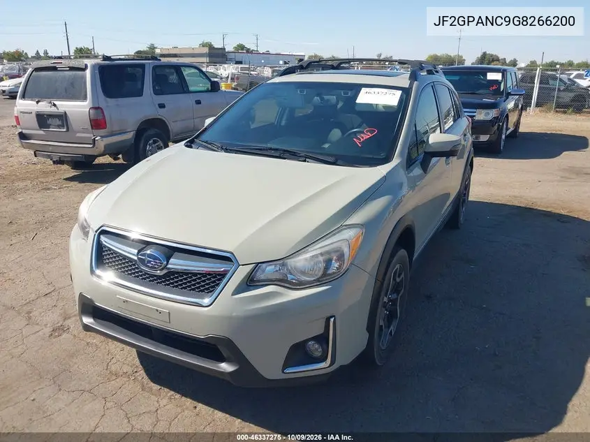 2016 SUBARU XV VIN JF2GPANC9G8266200 — фото 2