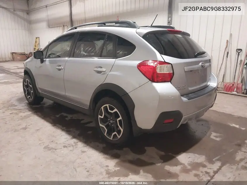 2016 SUBARU XV VIN JF2GPABC9G8332975 — фото 3