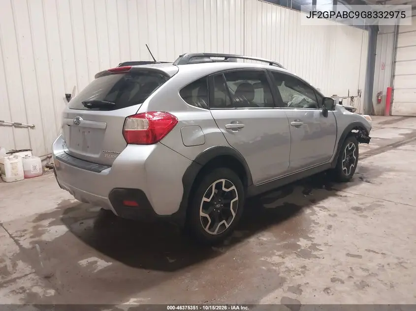 2016 SUBARU XV VIN JF2GPABC9G8332975 — фото 4