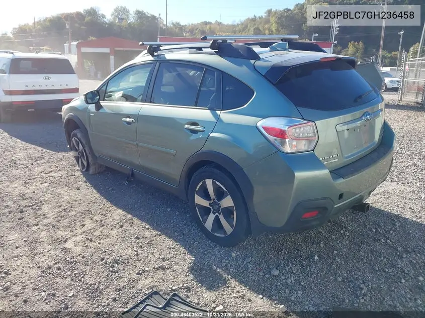 2016 SUBARU XV VIN JF2GPBLC7GH236458 — фото 3