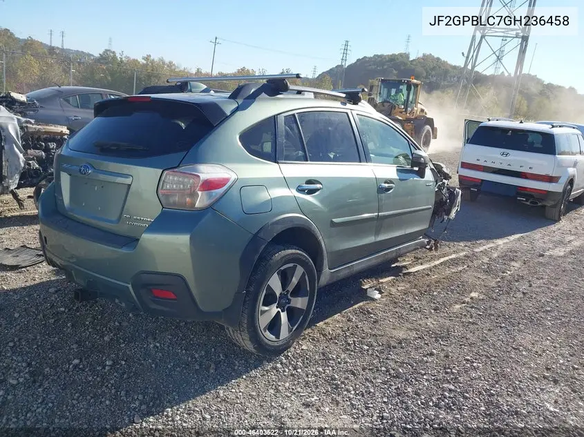 2016 SUBARU XV VIN JF2GPBLC7GH236458 — фото 4