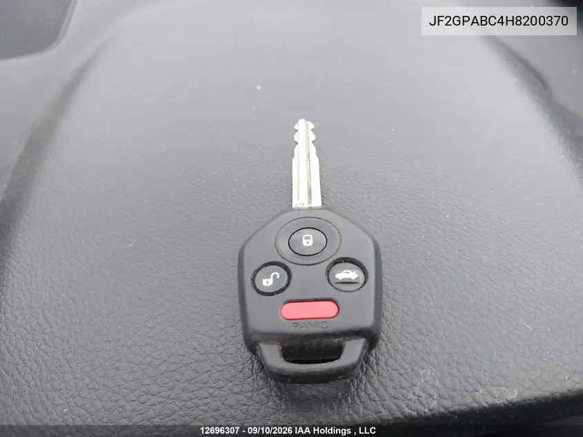 2017 SUBARU XV VIN JF2GPABC4H8200370 — фото 11