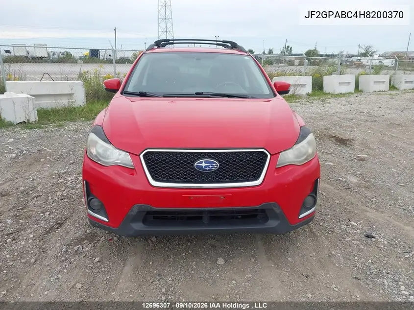 2017 SUBARU XV VIN JF2GPABC4H8200370 — фото 12