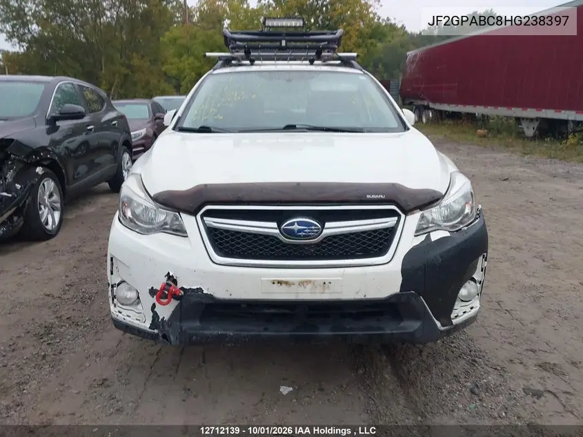 2017 SUBARU XV VIN JF2GPABC8HG238397 — фото 12