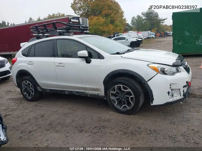 2017 SUBARU XV VIN JF2GPABC8HG238397 — фото 13