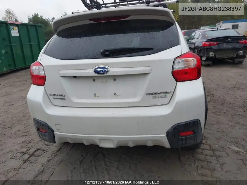 2017 SUBARU XV VIN JF2GPABC8HG238397 — фото 16