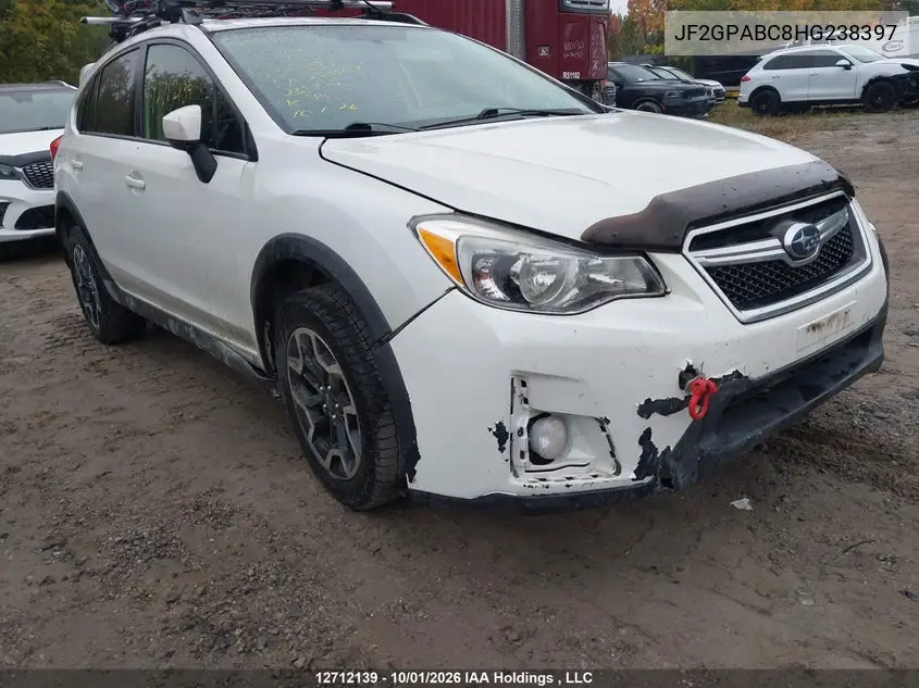 2017 SUBARU XV VIN JF2GPABC8HG238397 — фото 6