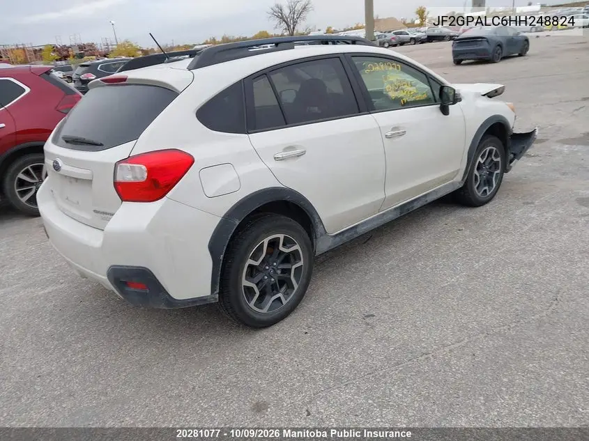 2017 SUBARU XV VIN JF2GPALC6HH248824 — фото 4