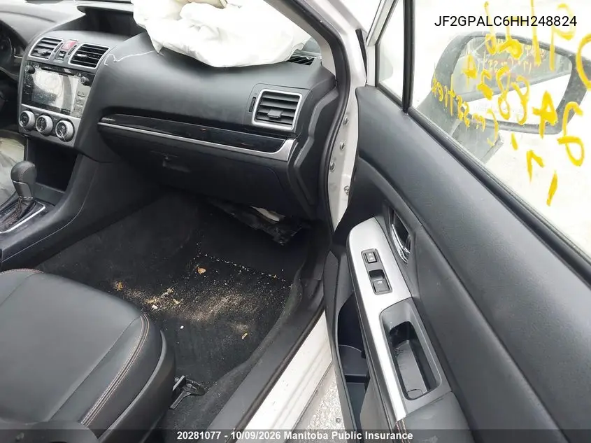 2017 SUBARU XV VIN JF2GPALC6HH248824 — фото 5