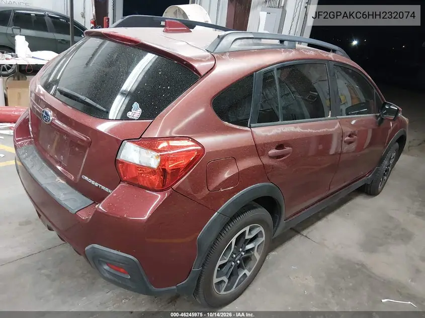 2017 SUBARU XV VIN JF2GPAKC6HH232074 — фото 4