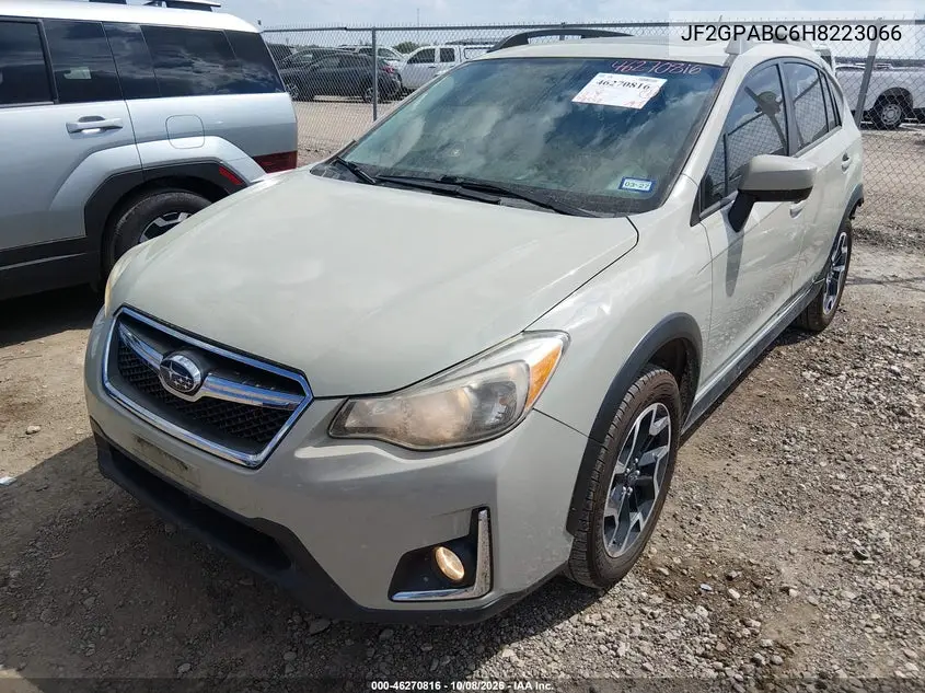 2017 SUBARU XV VIN JF2GPABC6H8223066 — фото 2
