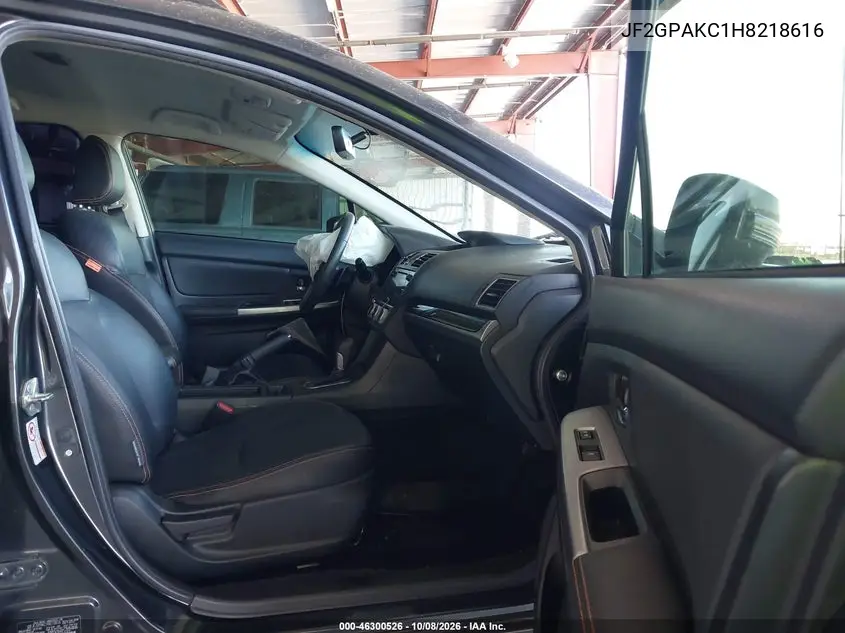 2017 SUBARU XV VIN JF2GPAKC1H8218616 — фото 5