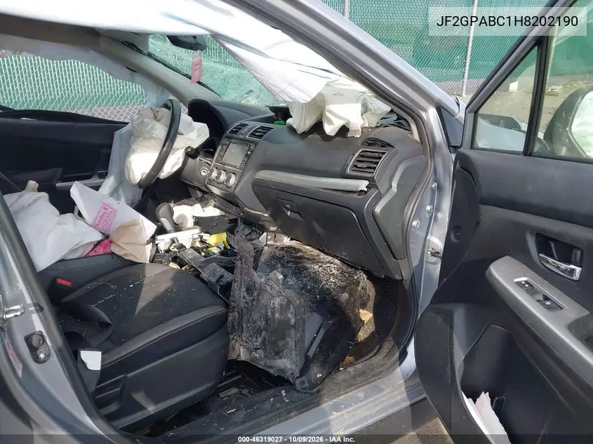 2017 SUBARU XV VIN JF2GPABC1H8202190 — фото 5