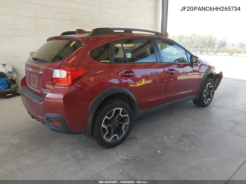 2017 SUBARU XV VIN JF2GPANC6HH265734 — фото 4