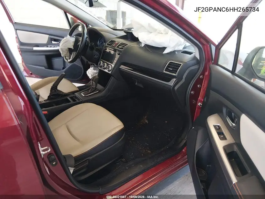 2017 SUBARU XV VIN JF2GPANC6HH265734 — фото 5