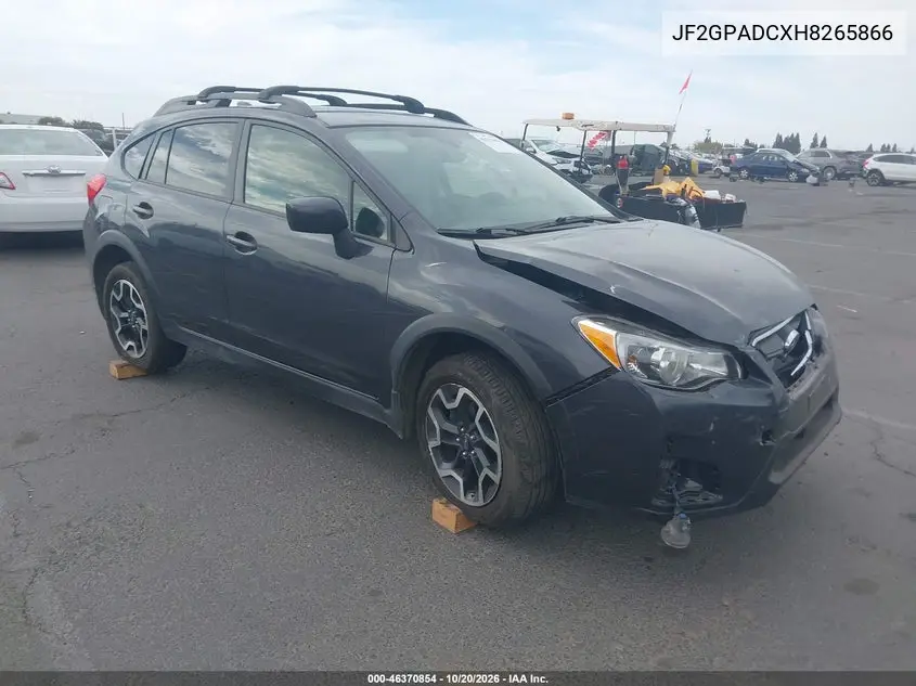 SUBARU XV 2017, VIN JF2GPADCXH8265866