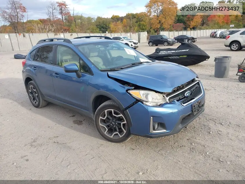 SUBARU XV 2017, VIN JF2GPADC5HH273437