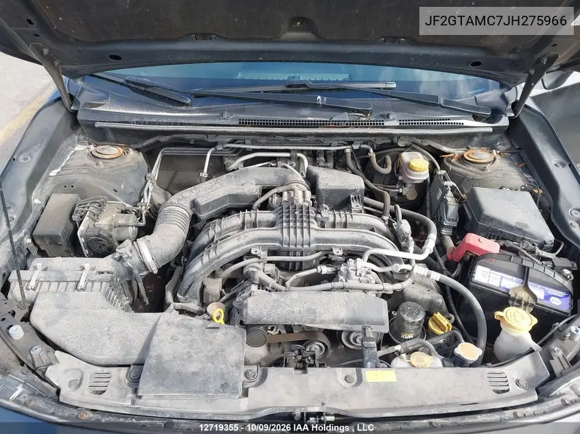 2018 SUBARU XV VIN JF2GTAMC7JH275966 — фото 10