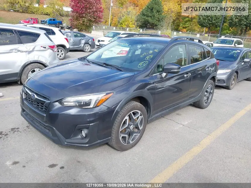 2018 SUBARU XV VIN JF2GTAMC7JH275966 — фото 2
