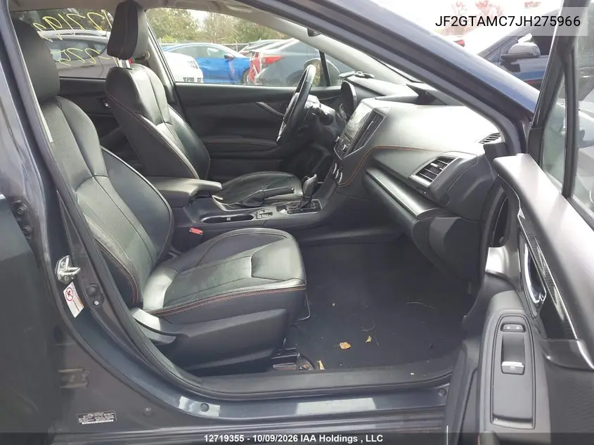 2018 SUBARU XV VIN JF2GTAMC7JH275966 — фото 5