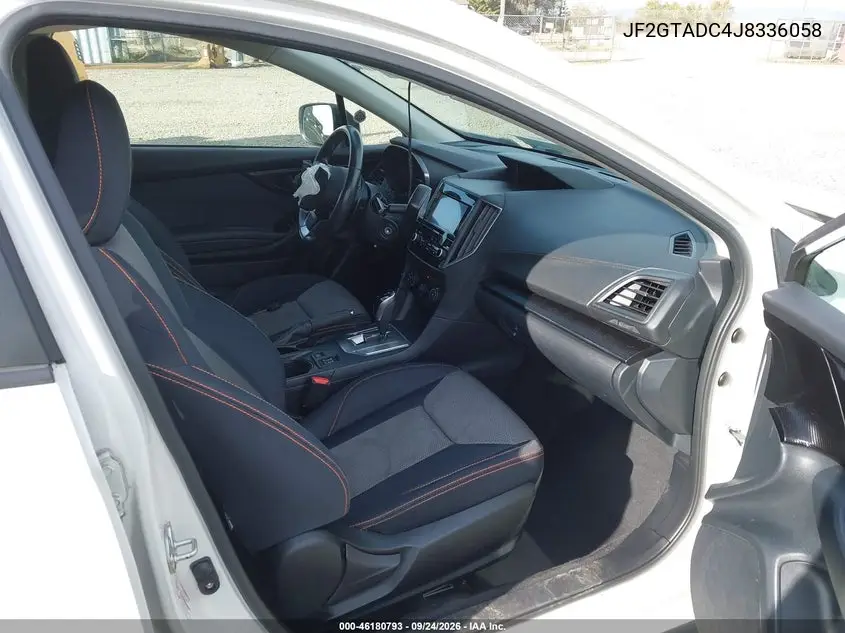 2018 SUBARU XV VIN JF2GTADC4J8336058 — фото 5