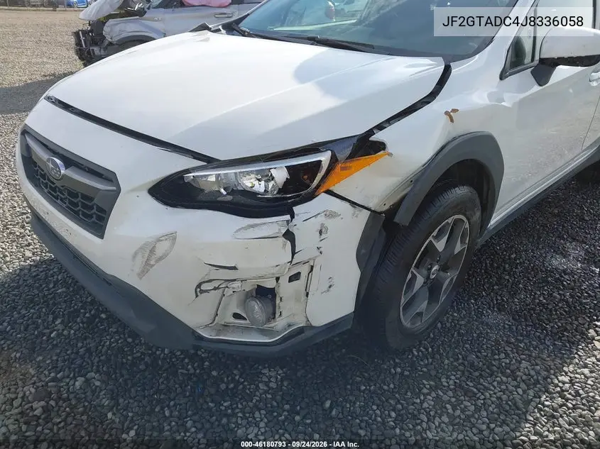 2018 SUBARU XV VIN JF2GTADC4J8336058 — фото 6