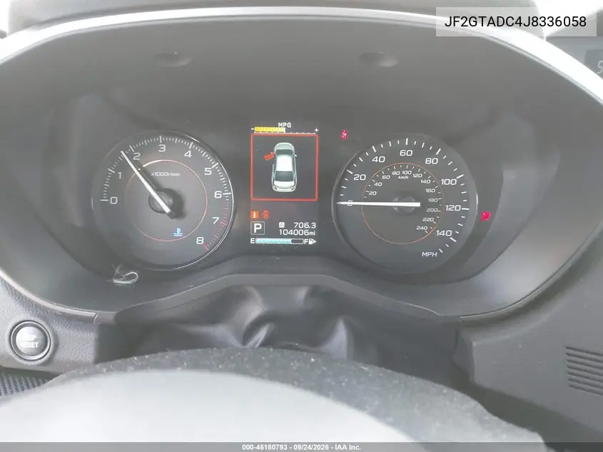 2018 SUBARU XV VIN JF2GTADC4J8336058 — фото 7