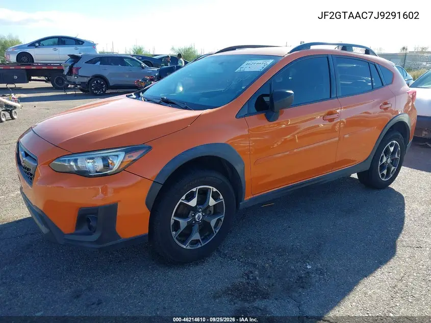 2018 SUBARU XV VIN JF2GTAAC7J9291602 — фото 2