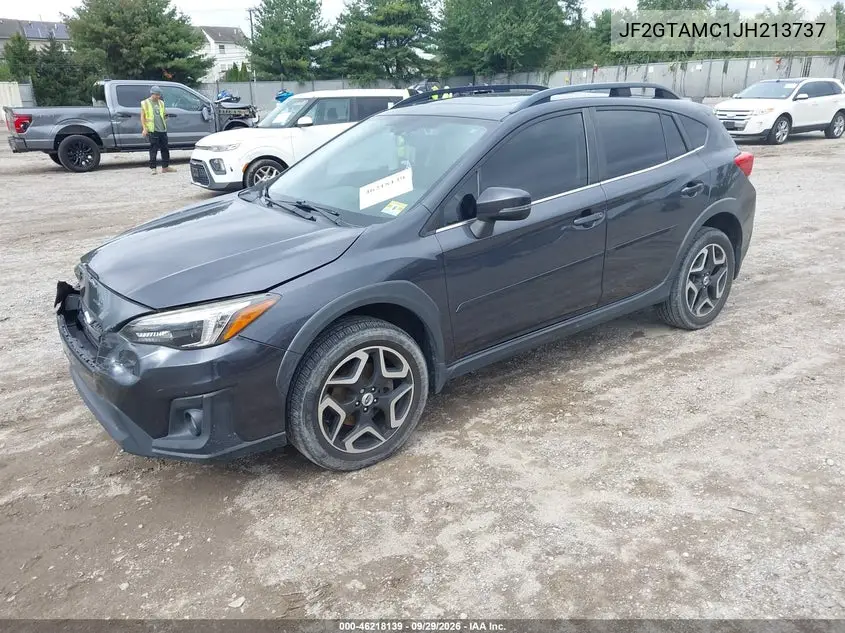 2018 SUBARU XV VIN JF2GTAMC1JH213737 — фото 2