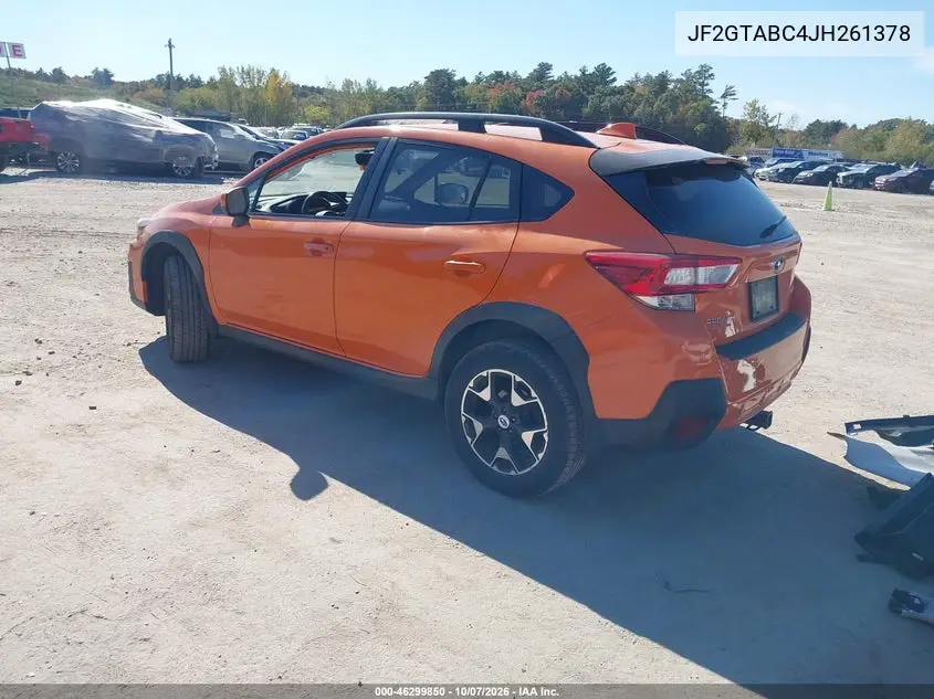 2018 SUBARU XV VIN JF2GTABC4JH261378 — фото 3