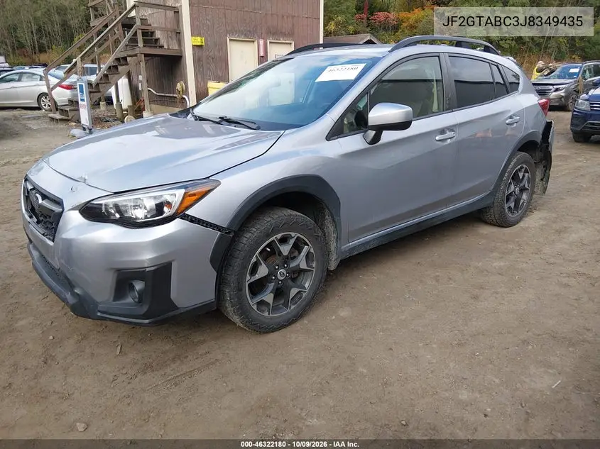2018 SUBARU XV VIN JF2GTABC3J8349435 — фото 2