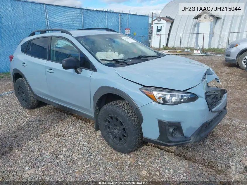 SUBARU XV 2018, VIN JF2GTAAC7JH215044