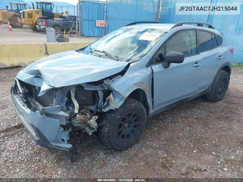 2018 SUBARU XV VIN JF2GTAAC7JH215044 — фото 2