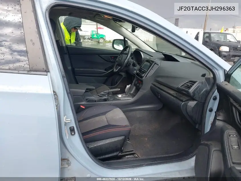 2018 SUBARU XV VIN JF2GTACC3JH296363 — фото 5